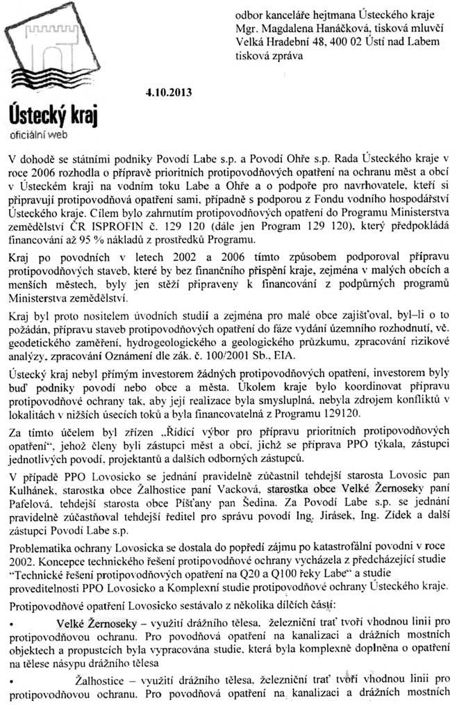 ZPRAVODAJ VELKÉ