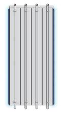 osvětlení (vložení mezery) Vhodné pro standardní šířky MSP; 600, 900 a 1200 mm, kde šířka s mezerou pro osvětlení je: 750, 1050 a 1350 mm. Specifikace Doplnit k obj.