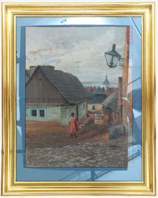 1. Akvizice Získali jsme dva obrazy od Václava Rabase: O 322 Hřeben v Podhrázích, 1906, velmi ranou kompozici, kterou malíř vytvořil ještě