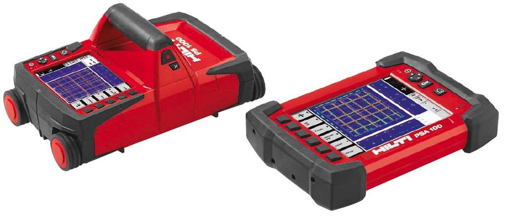 5 HILTI PS 1000 Uvedením přístroje PS 1000 firmy Hilti na trh došlo k přelomu ve vyuţívání georadaru při stavebně technických průzkumech.