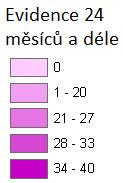 Z uvedených kartogramů je patrné, že uchazeči v okrajových částech města stráví v průměru kratší dobu v registraci uchazečů o práci, zatímco v městských částech vnitřního města se koncentrují