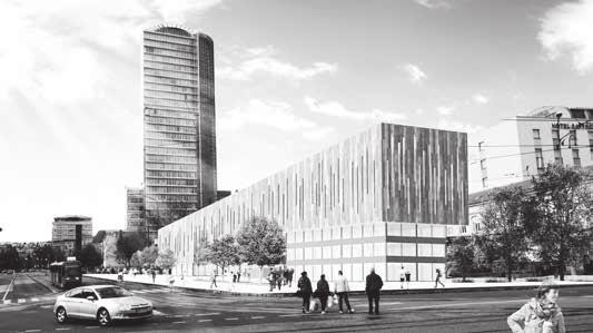 najlepší z najlepších 1. cena Edukačné centrum STU v sekcii I Architektúra a urbanizmus autor: Bc. Milan Kupčo pod vedením doc. Ing. arch. Ľubice Ilkovičovej, PhD.