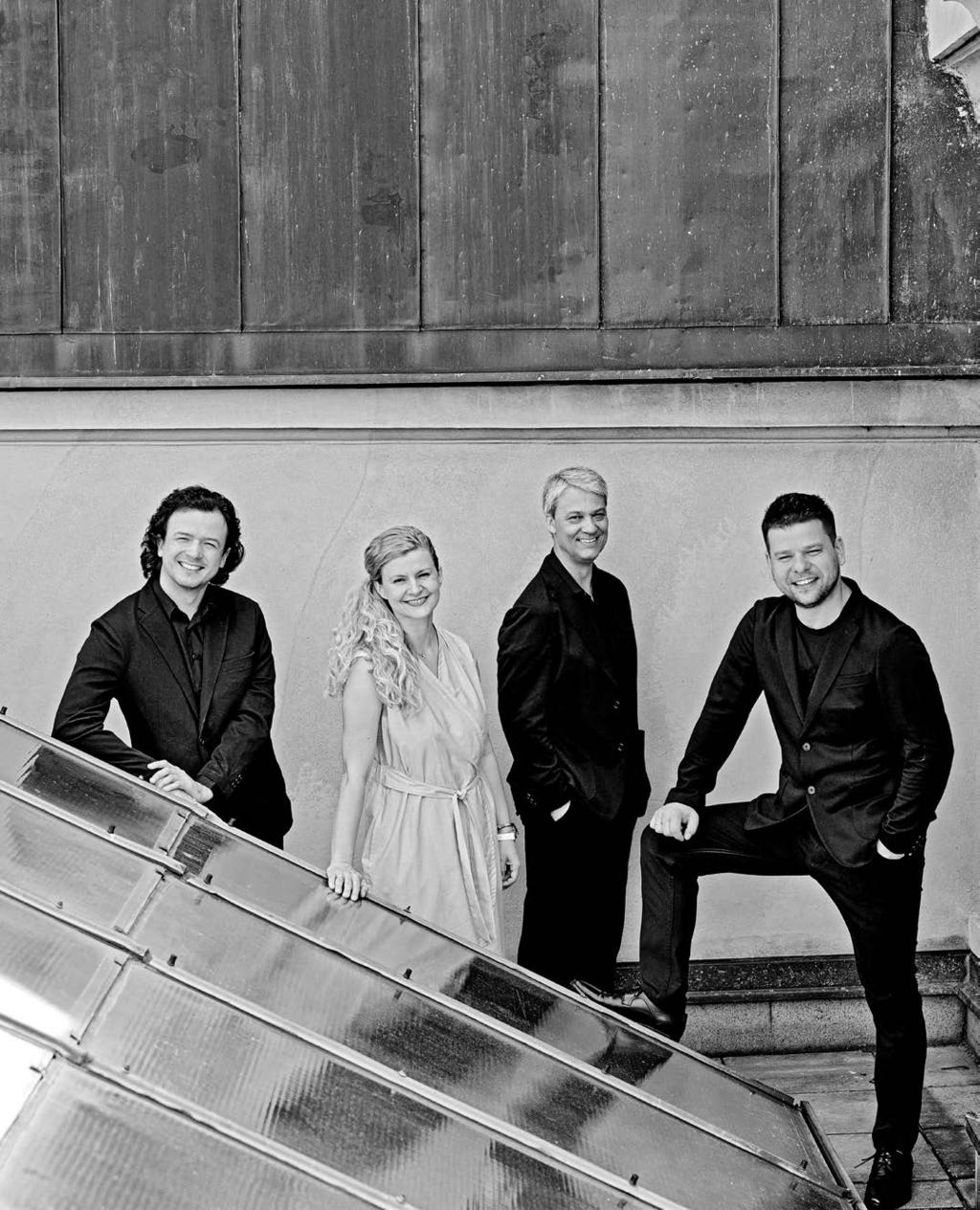 Rezidenční soubor sezony ČSKH CYKLUS II Pavel Haas Quartet Veronika Jarůšková. housle Marek Zwiebel 2.