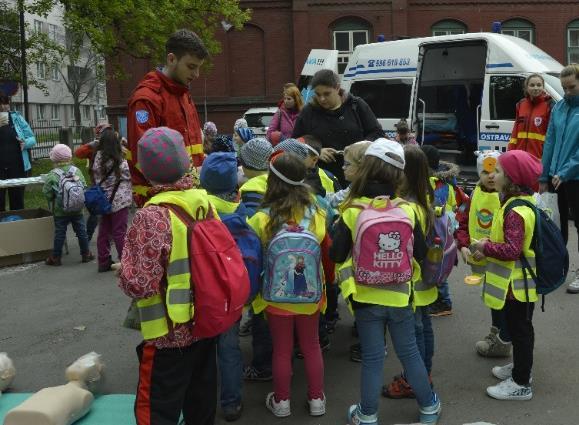 Jedním z hlavních cílů akce, bylo hravou formou prostřednictvím