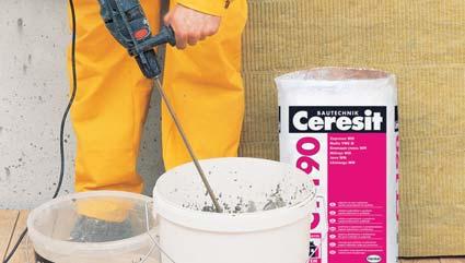 systéme Ceretherm VWS Popular použite lepiacu maltu Ceresit ZS (alebo maltu Ceresit ZU).