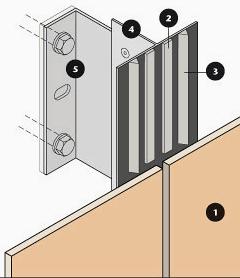 skryté uchycení - slinutá keramika KerAion Sika Tac Panel standardní formáty 60x60, 60x90, 90x90, 90x120 120 x 120cm Zdroj: http://stavba.