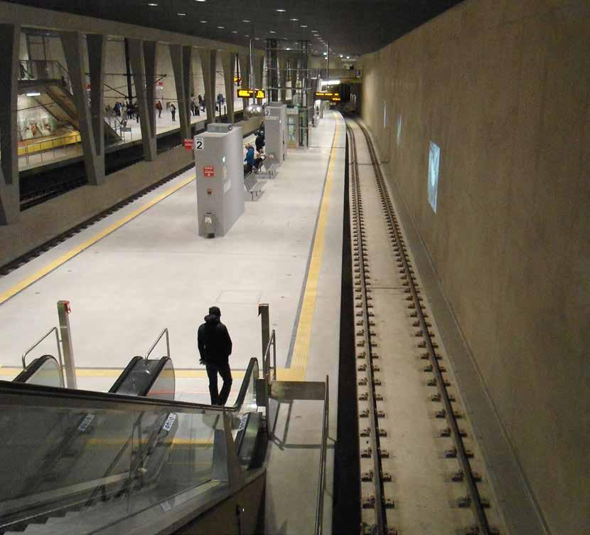 20 3 2 1 Protipožiarne riešenie v metre 1 Protipožiarny prvok D + 2 AESTUVER bol koncipovaný špeciálne pre bezpečnú výstavbu únikových záchranných ciest v podzemných dopravných zariadeniach.