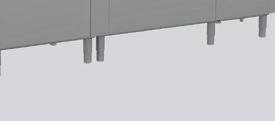 USB výška vstupu 450 rozmr koše 500 x 500 1x koš na talíře, 1x koš na sklo,