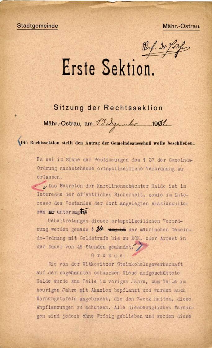 V důsledku vybudování nové třídírny a úpravny uhlí na Dole Šalomoun ztratil Důl Karolina v roce 1910 svou těžební funkci a stal se pouze pomocným dolem pro Důl Hlubina.