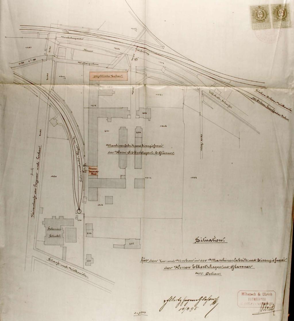 Strojírna a slévárna Významný strojírenský a slévárenský podnik Carl Glassner & Co.