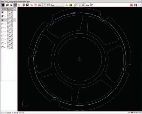 Programování a obsluha DXF konvertor přebírání obrysů a opcí obráběcích z DXF souborů Proč programovat kontury, když je k dispozici hotový výkres v DXF formátu?