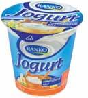 Smetanový jogurt 140 g bílý cena
