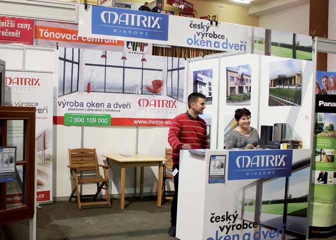 Divize Windows se představila na stavebních výstavách MATRIX INFO windows Jedním z důležitých plánů divize MATRIX Windows pro letošní rok je aktivní podpora prodeje.