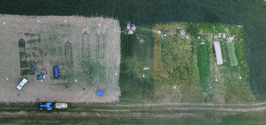 charakter ploché pahorkatiny. Experimentální plochy jsou v nadmořské výšce 320 m. n. m. Oblast má mírně teplé, suché klima s mírnou zimou a s velmi krátkým trváním sněhové pokrývky.