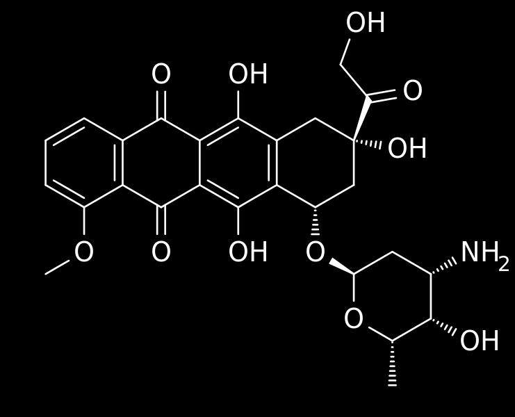 Neenzymové zdroje RS 1. chinonová antibiotika adriamycin, daunomycin, streptonigrin,... 2.