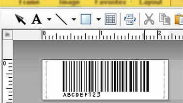 Tisk štítků pomocí funkce P-touch Template Rozší ený tisk šablony 5 Stáhněte šablonu a naskenováním čárového kódu vytiskněte kopii nebo vložte naskenovaná data do jiné šablony.
