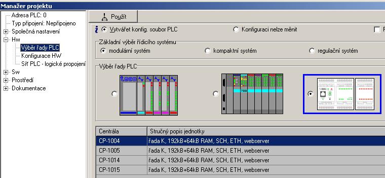 Programovatelné automaty TECOMAT FOXTROT restartu PLC. Registry jsou ukládány počínaje registrem R0, zálohován je stav registrů po posledním úplně dokončeném cyklu řešení uživatelského programu.