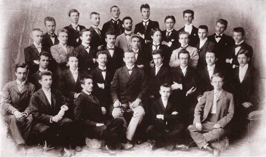 Mihajlo Rostohar, Našim čitateljem!, Napredna misel, l. I, zv. 1, 1912, notranja stran platnic.