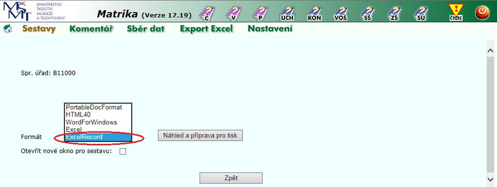 zapsány ve školském rejstříku.