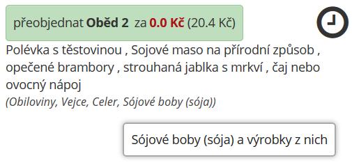 Počáteční heslo je zpravidla stejné jako přihlašovací jméno (login) a skládá se z prvních 5 písmen příjmení bez diakritických znaků a evidenčního čísla strávníka.