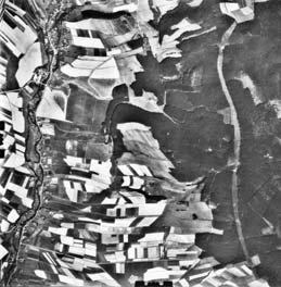 Z PTAČÍ PERSPEKTIVY Lanškrounsko 1950: 1 3 4 2 Celkový pohled