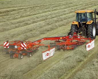GA 6632 7932 9032 SHRNOVAČ PRO KAŽDOU FARMU A TRAKTOR Hledáte výkonný a univerzální shrnovač, který lze agregovat s méně výkonnými traktory a který by si dokázal poradit v náročných podmínkách?
