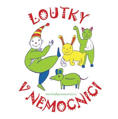 Loutkové divadlo Přináší do nemocnice: spoustu loutek malých i velkých, pohádky a písničky, možnost si hrát a povídat, jevištěm se může stát nemocniční