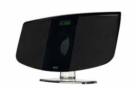 digitálnym ladením 30 predvolieb pre tuner podsvietený LCD displej AUX vstup 3,5 mm zvukový výkon 2 15 W 2 pásmové reproduktory diaľkové ovládanie napájanie: sieť / batérie 8 C (nie je súčasťou)