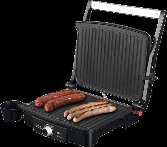 Elektrické grily KG 200 Kontaktní gril CZ 3 provozní polohy grilu: grilování, BBQ,
