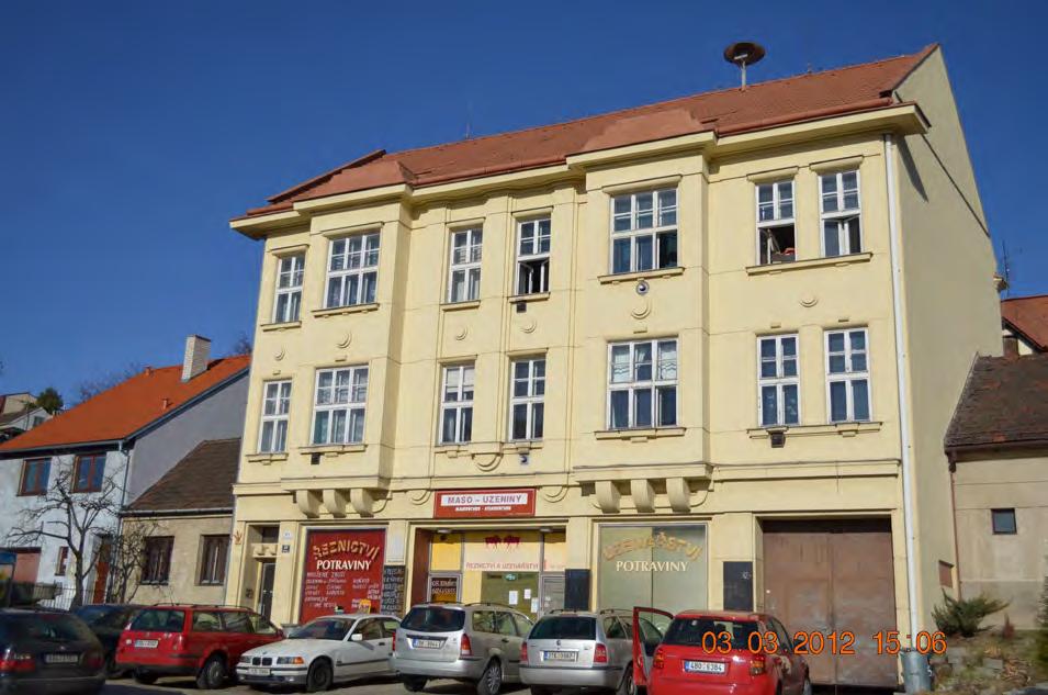 Bývalý Obchodní dům Metoděje Beneše v Obřanech na ul.