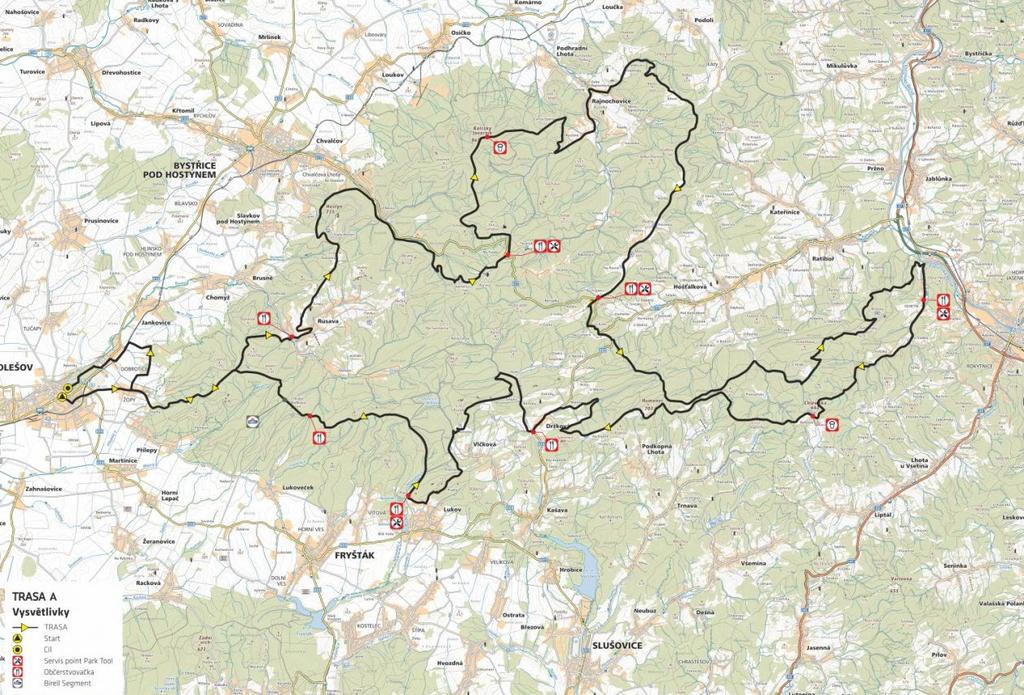 PLÁN TRATI - UCI A 117 km NEBUĎTE ČUŇATA A NEODHAZUJTE ODPADKY MIMO VYZNAČENÉ ZÓNY! Pokud jste svoji energetickou tyčinku dokázali uvést v celku, až ji sníte, uvezete i její prázdný obal.