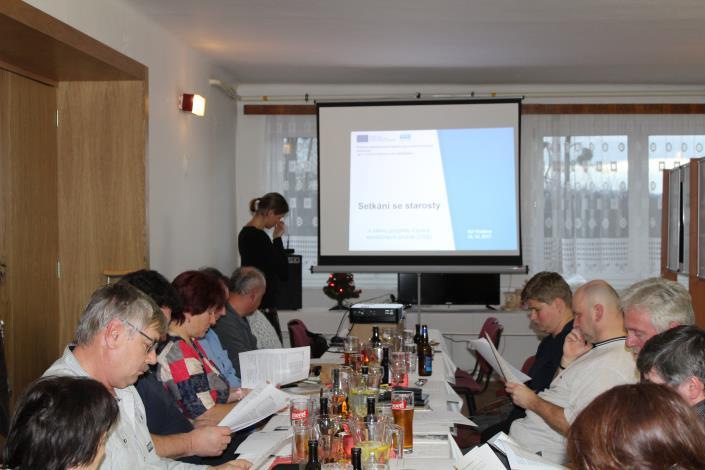 MIKROREGION MOHELNICKO informační zpravodaj 1/2018 Setkání starostů v rámci projektu Centra společných služeb (CSS) a Valná hromada 12.