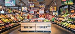 BILLA, spol. s r. o. has been active in the Czech Republic since 1991 and currently operates more than 215 shops and employs 6000 people.