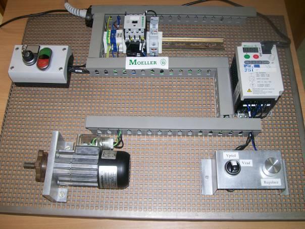 Řízení elektromotoru frekvenčním měničem 1 S firmou Siemens s.r.o. divizi IA&DT jsme navázali těsnou spolupráci ve školním roce 2006/2007, kdy jsme se poprvé zúčastnili soutěžního projektu Sběrnice ASi do středních škol.