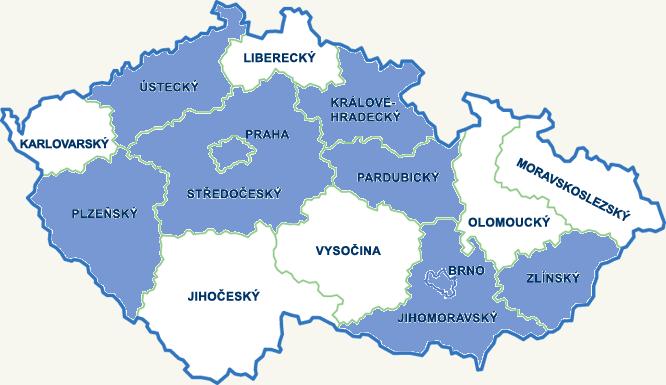 čtvrtletí příslušného roku (ČSÚ 2008) Celkově je však třeba říci, ţe elektrotechnický průmysl není tak výrazně koncentrován v určitém regionu jako například klastry automobilového průmyslu a