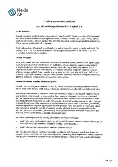 FDY Capital, a.s.