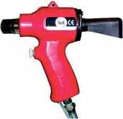 Pneumaticko-hydraulická pistole pro nýty a pevnostní nýty Kód 29721 Nýtovačka RIV 510 B je stabilní zařízení, které lze rychle a jednoduše používat.