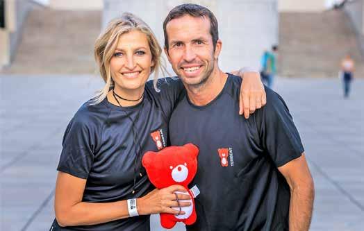 NADACE TEREZY MAXOVÉ DĚTEM Neziskovky Podpořit děti přišel i tenista Radek Štěpánek MÉĎA HLÁSÍ REKORD Trať byla přístupná čtyřiadvacet hodin denně po dobu deseti dnů.
