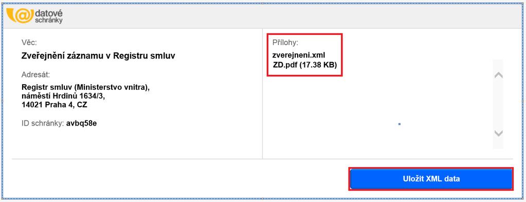 Vygenerování souborů na Portálu veřejné správy Na portálu veřejné správy nejprve ve formuláři vyplňte požadované údaje o dodavateli/-lích dodávky, služby nebo stavebních prací a základní informace o