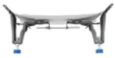 386700575 150 mm chróm - Sprcha sprchový set