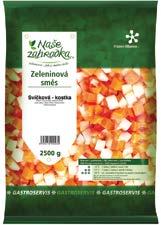 mražená 5x1 kg 89 Kč kg Špenát sekaný porce 30 g