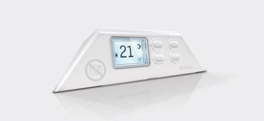 prázdninový časovač (ochrana proti zámrazu) RX TI RB Omezuje nastavenou dobu vytápění nastavení doby vytápění od 0,5 do 4 hodin v 30 min.