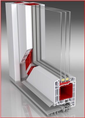 Systém vchodových dverí 85 mm 1 Technické detaily / Výhody Veľká komora pre výstuţ pre vysokú stabilitu a moţnosť vypenenia (foam inside) Zasklenia a výplne do hrúbky aţ 50 mm Bezkonkurenčná
