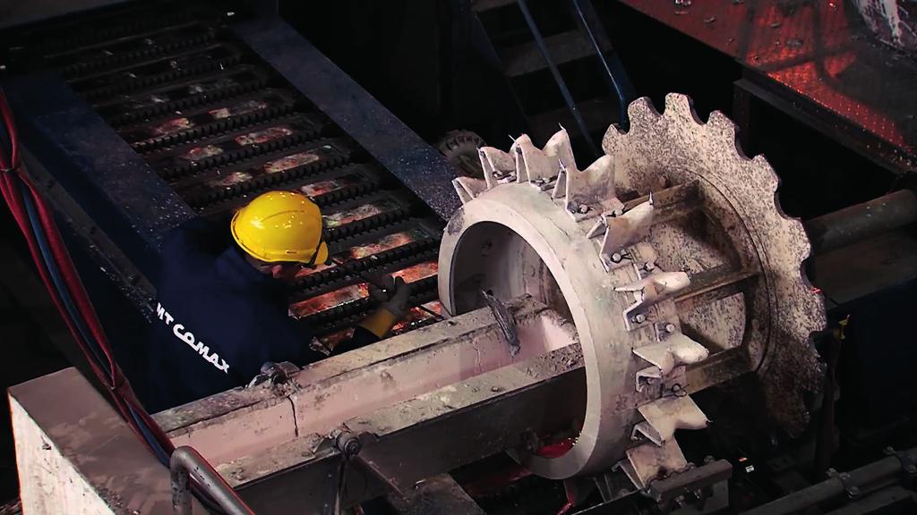 Die Produktion erfolgt unter Verwendung der modernsten Technologie von Schmelzen in Drehtrommelofen mit gesteuerter Atmosphäre.
