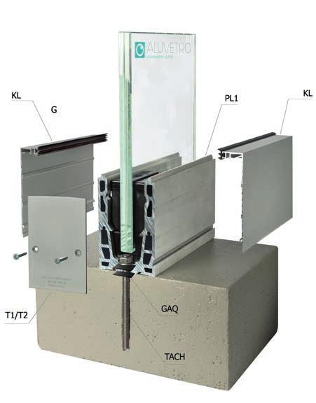 stříbrný T2-INOX imitace nerezu T2-9010 ral 9010 Profil na vyrovnání a