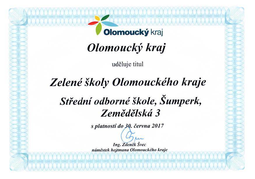 obecných zemědělských činností, již plánuje otevřít v následujícím školním roce 2016/2017. Kromě této základní činnosti výchovy a vzdělávání škola obhospodařuje 1,5ha plochy kolem čtyř budov.