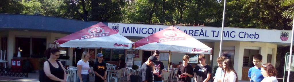 Minigolfový turnaj 4. června 2018 Za teplého krásného dne jsme si společně vyrazili zahrát minigolf do areálu v Poohří. Vše začalo kolem 16,30 hod. odpoledne, kdy jsme se sešli.