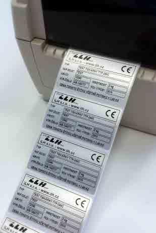 Tlač štítkov šírky až 54 mm Rýchlosť tlače až 127 mm/s Možnosť automatického odstrihu Termotransfer aj termotlač Zaťaženie až 500 štítkov denne Dĺžka