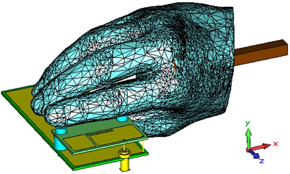 6.2 Vytvoření 3D modelu Pro následné numerické ověření naměřených hodnot je potřeba k modelu antény implementovat do simulátoru elektromagnetického pole model vytvořeného fantomu.