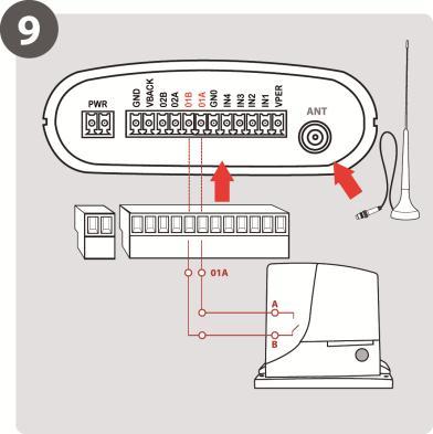 zdroje napětí s výstupem 11 15 V DC nebo 22-30 V DC, minimálně 1 A Zapojení napájecí